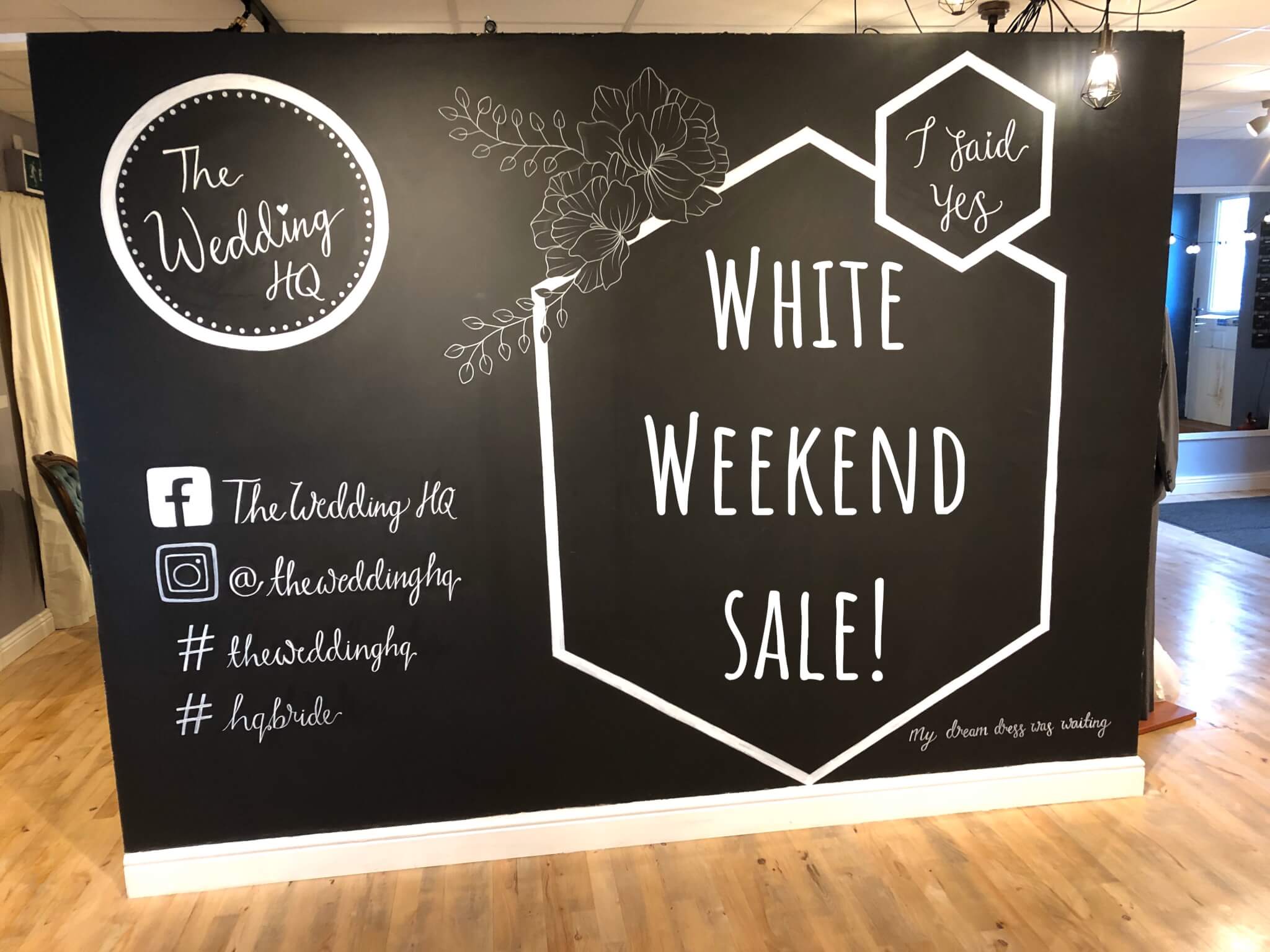 Move over Black Friday! Our White Weekend is back!